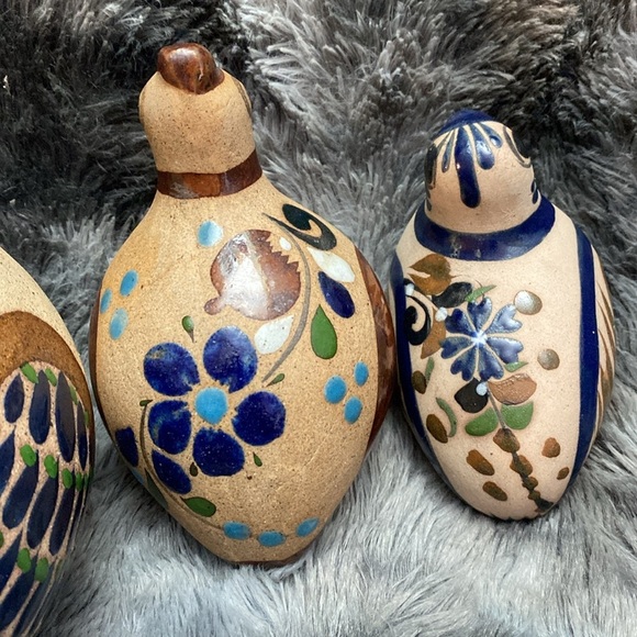 3 Vintage Mexican Tonala Birds
Pottery stoneware - Picture 5 of 16